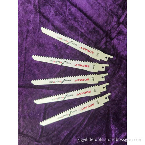 Reciprocating saw blades